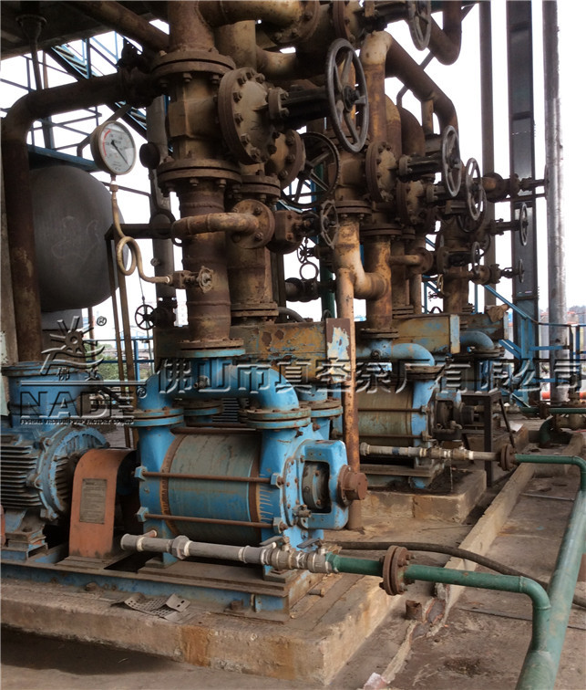 2BE1水環式真空泵石油化工應用現場